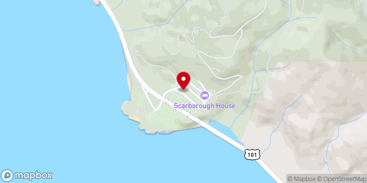 Map showing location of Fort Columbia