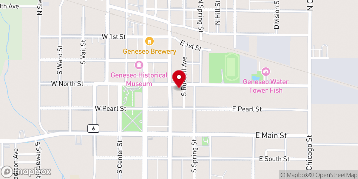 Map showing location of Concordia Lutheran Church, Preschool & Academy
