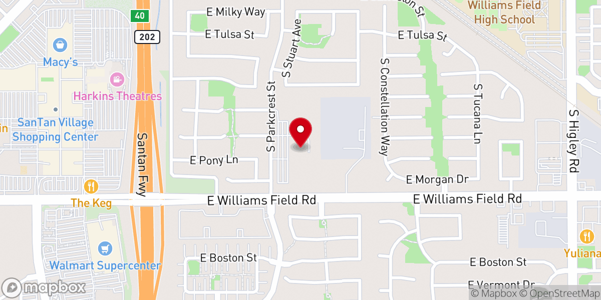 Map showing location of St. Mary Magdalene Catholic Church
