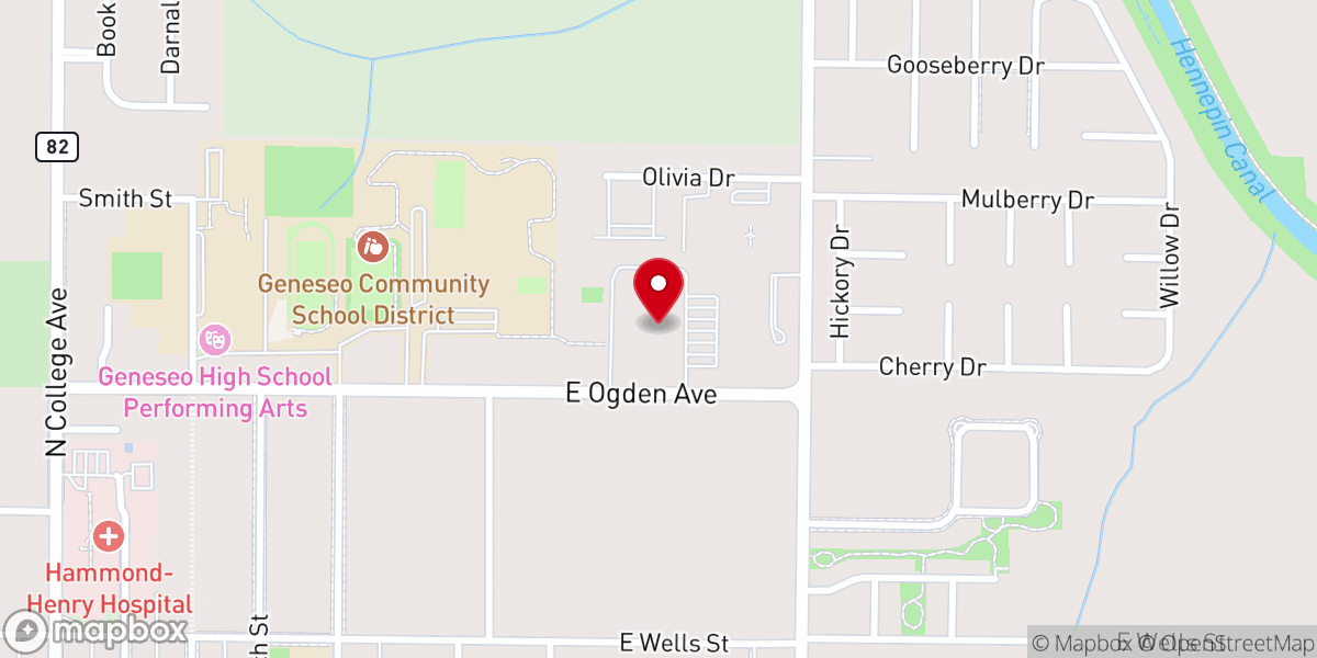 Map showing location of Saint Malachys Roman Catholic Church