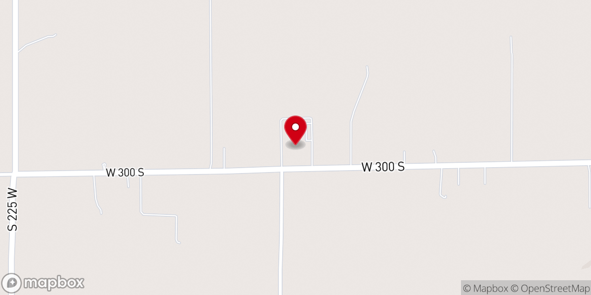 Map showing location of Fair Haven Christian Church