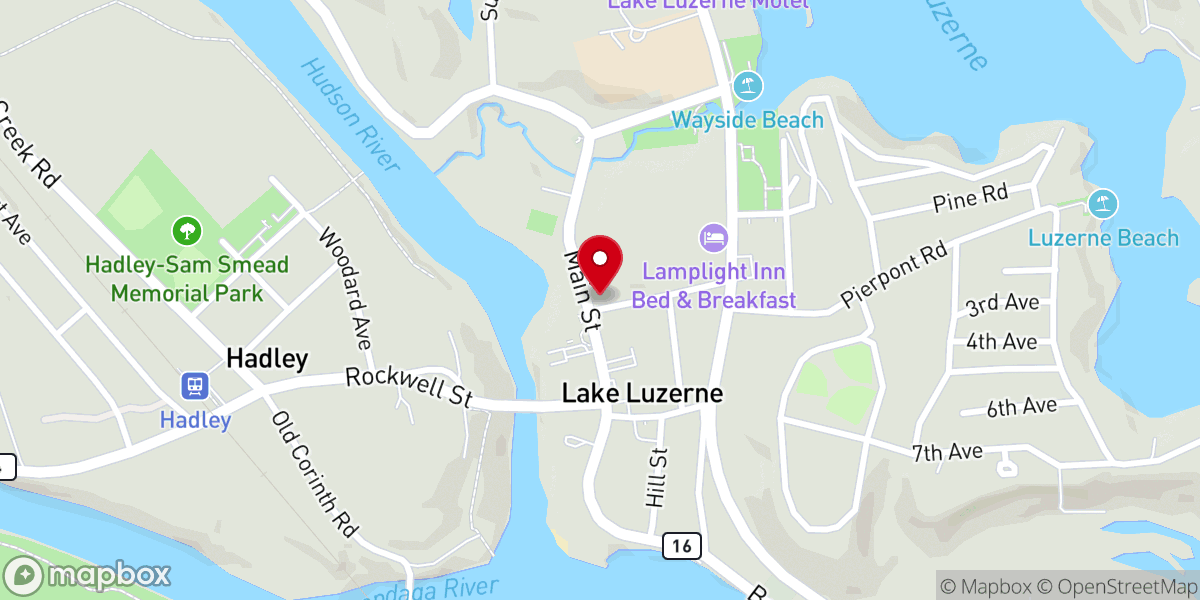 Map showing location of First United Methodist Church