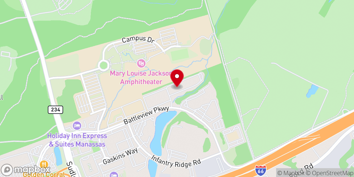 Map showing location of Living Faith Church
