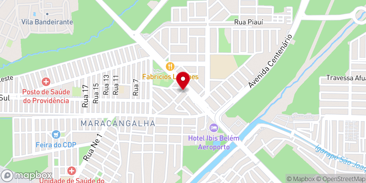 Map showing location of Igreja Universal do Reino de Deus - Cenáculo Julio Cesar