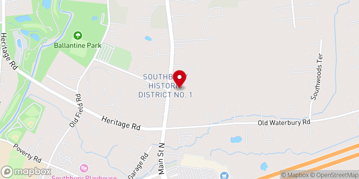 Map showing location of WW Studio @ Church of the Epiphany Southbury
