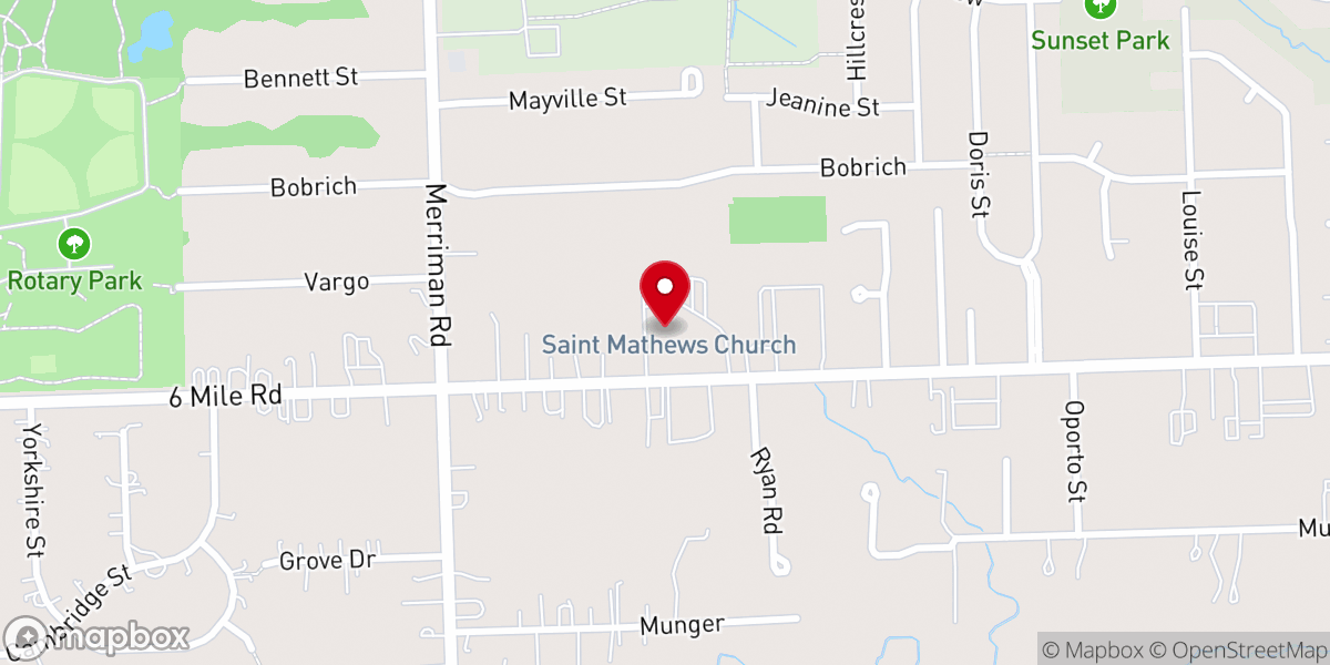 Map showing location of Life Pentecostals