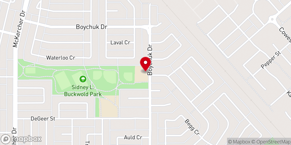Map showing location of St. Augustine Parish