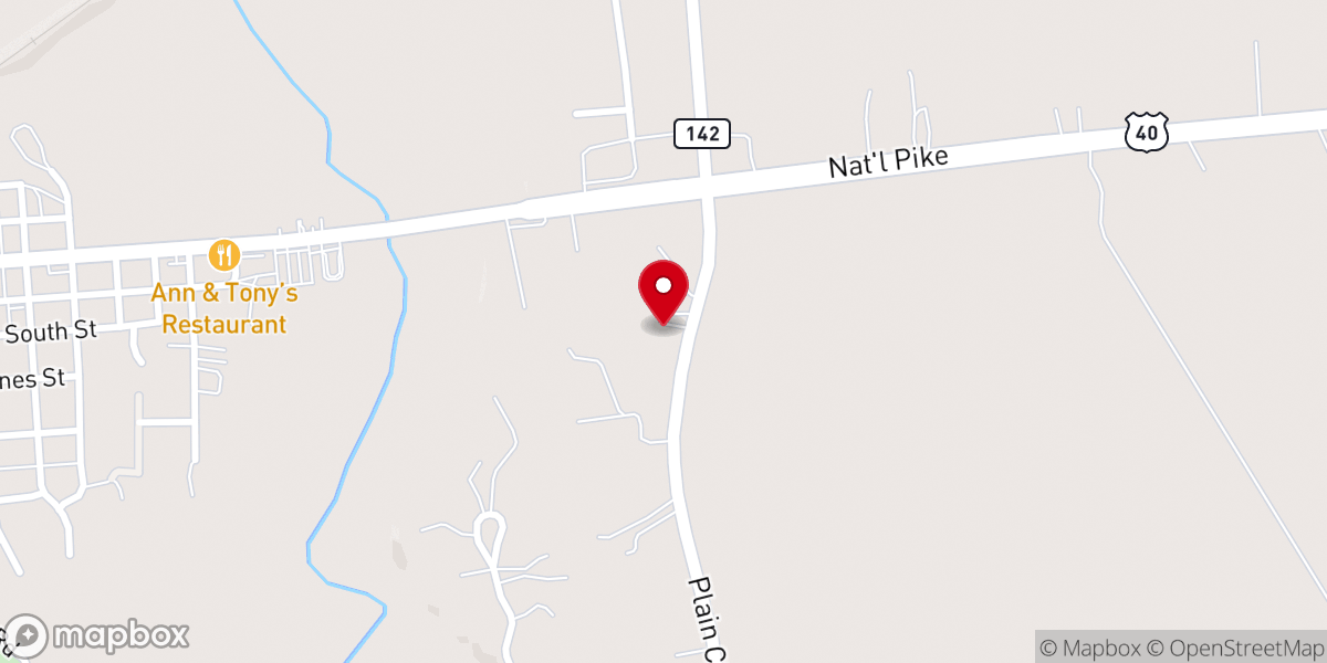 Map showing location of Community Free Will Baptist