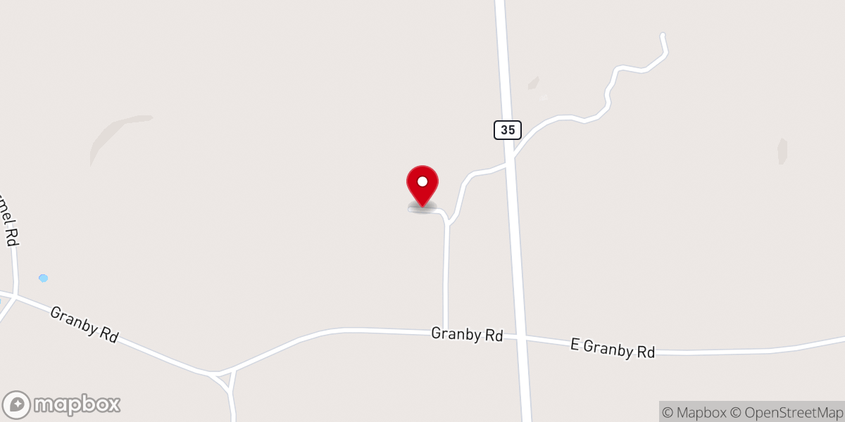 Map showing location of James Hill Church