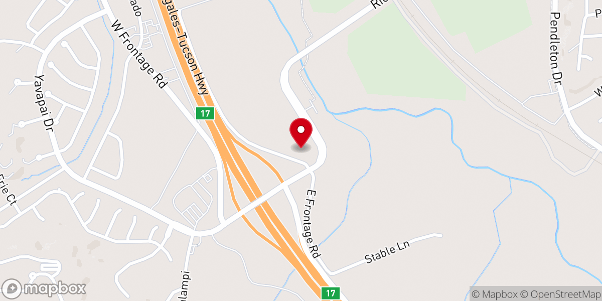 Map showing location of Christus Rex Lutheran Church
