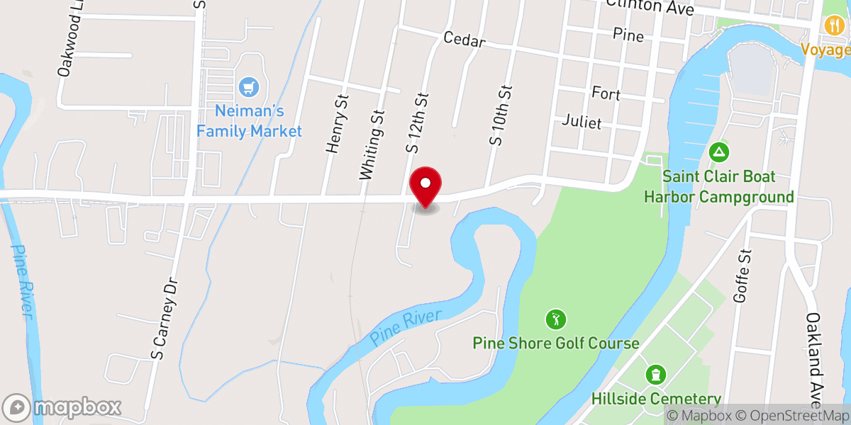 Map showing location of Craig Assembly Inc