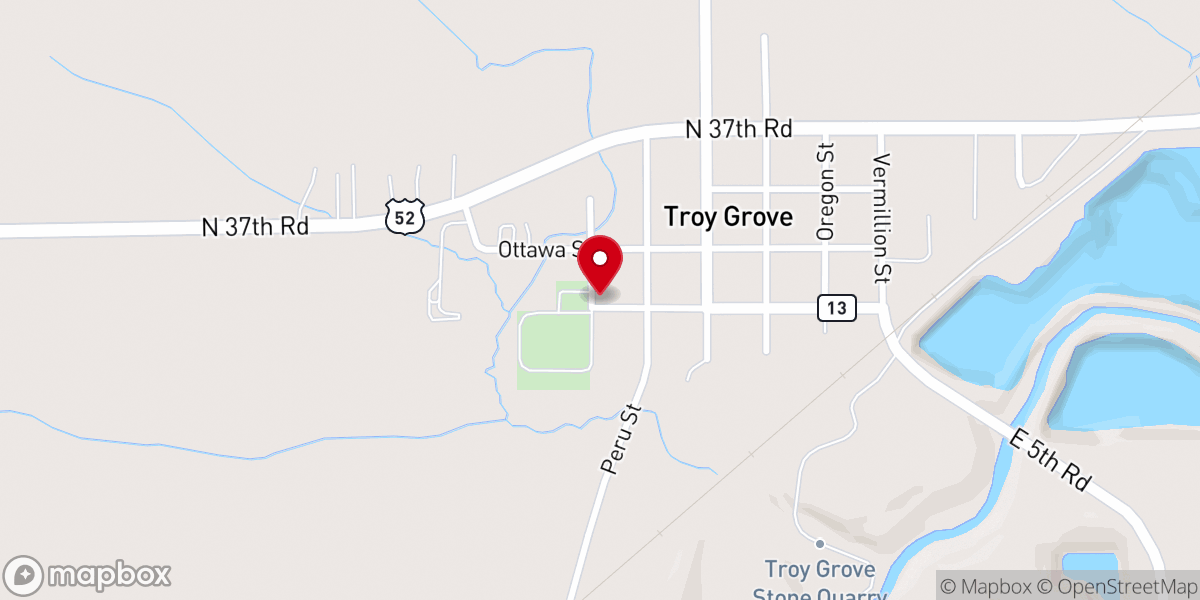 Map showing location of Faith Bible Fellowship