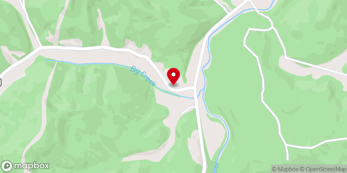 Map showing location of Morning Star Church
