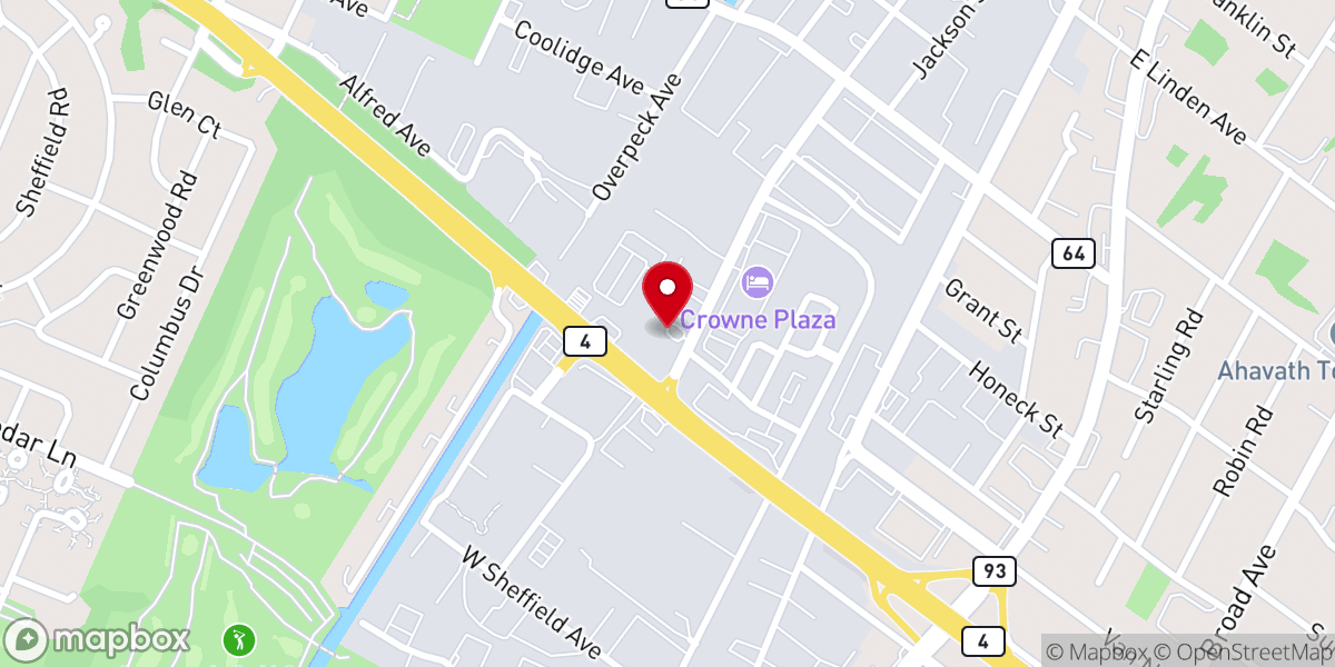 Map showing location of The Unitarian Universalist Congregation of the Palisades