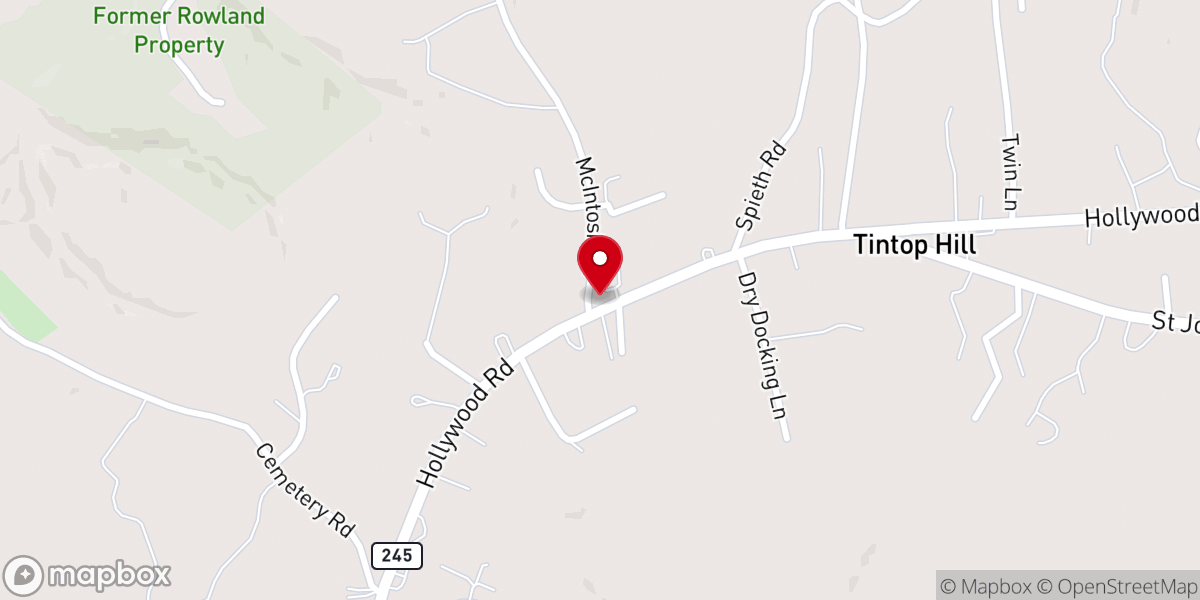 Map showing location of St Mathews Penecostal United Holy Church