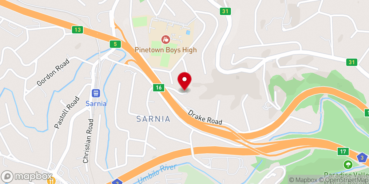 Map showing location of Grace Place
