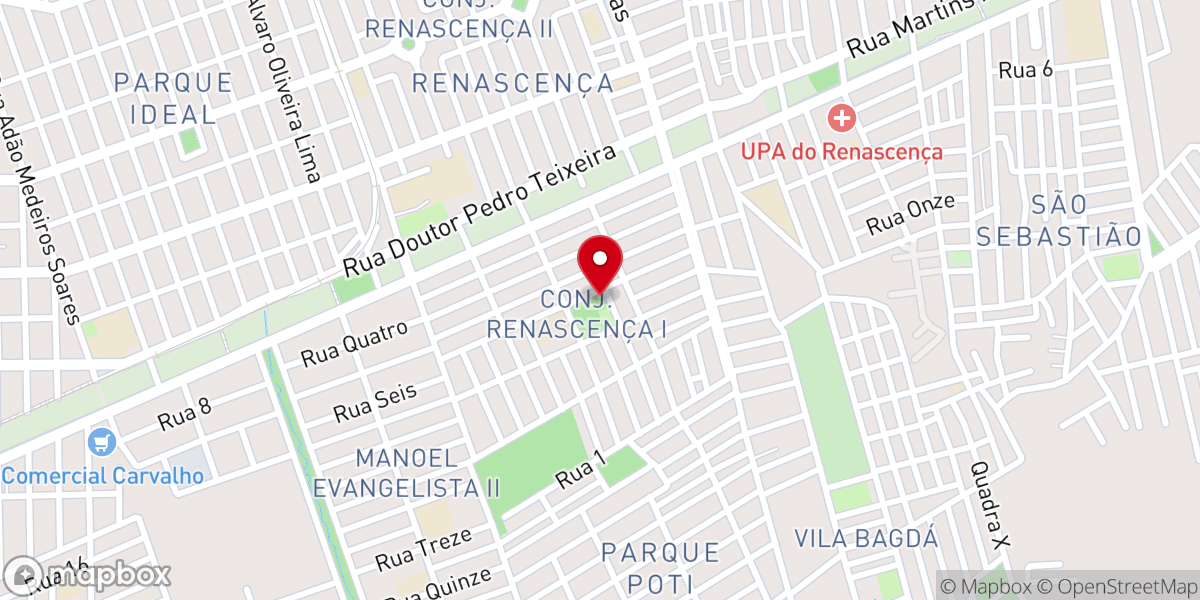 Map showing location of Paróquia Nossa Senhora da Conceição Aparecida