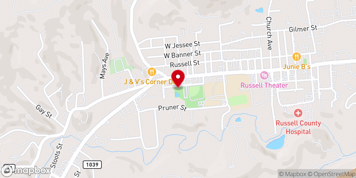 Map showing location of Town of Lebanon Recreational Center
