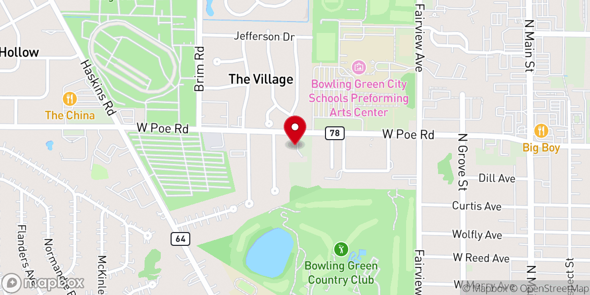 Map showing location of Life Point Church