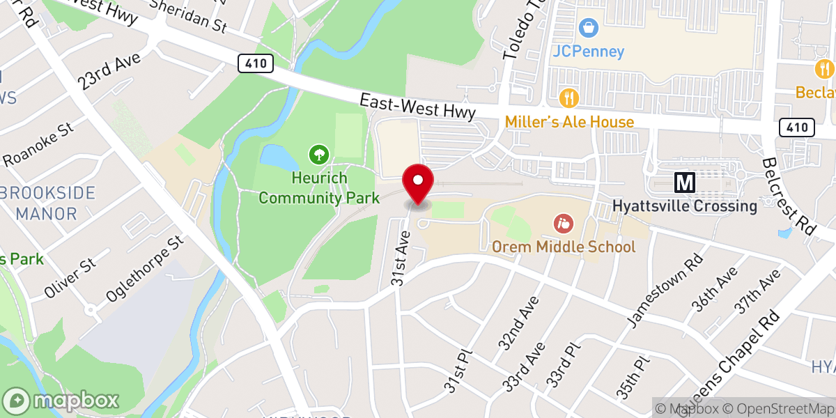 Map showing location of Prayer Praise & Power Church Without Walls