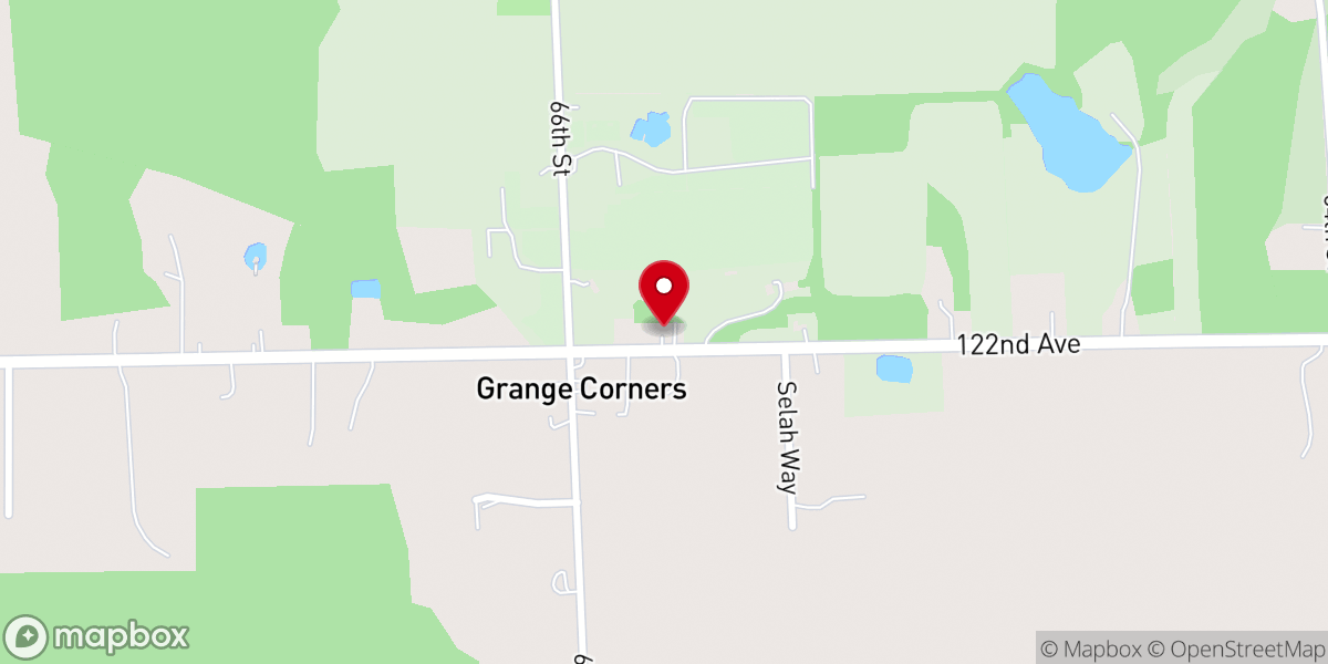Map showing location of Ganges Baptist Church