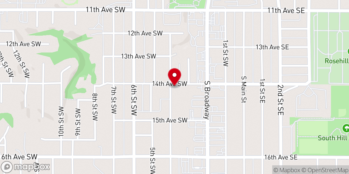 Map showing location of Living Waters Family Worship