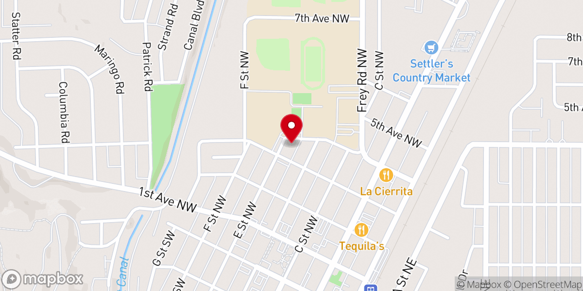 Map showing location of Seminary - The Church of Jesus Christ of Latter-day Saints