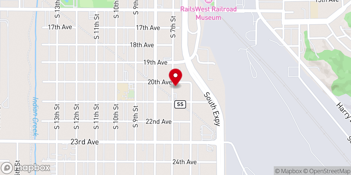 Map showing location of Compass Christian Church