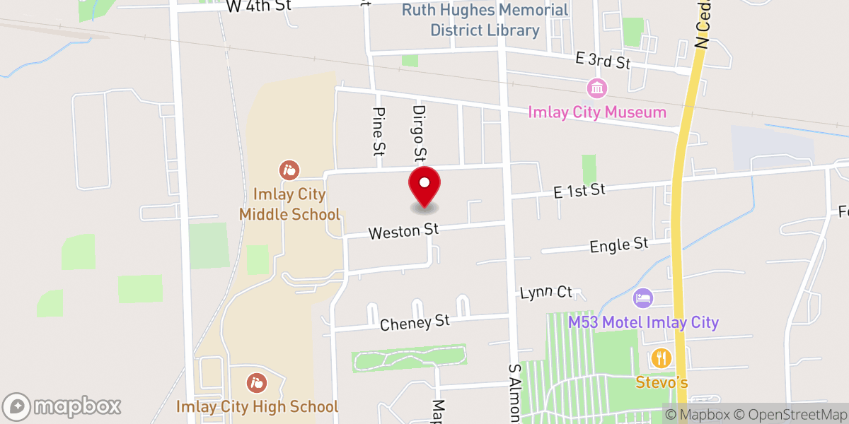 Map showing location of Full Potential Ministry
