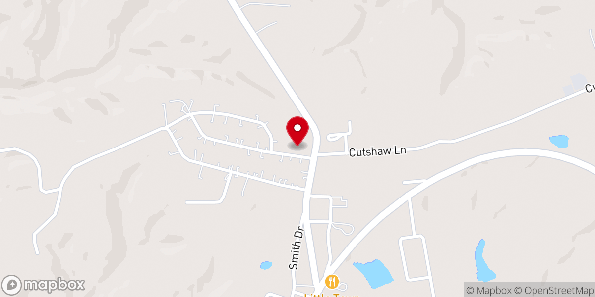Map showing location of United Methodist Churches of Bedford, KY (UMCB Bedford Site)