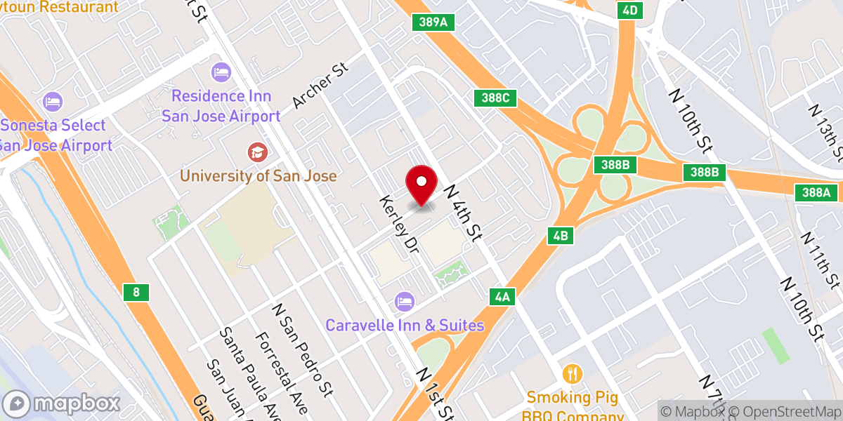 Map showing location of Ministerio Apostolico Jesucristo Mismo