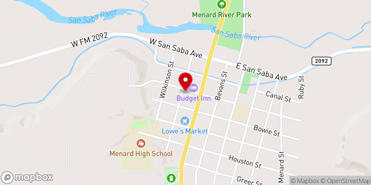 Map showing location of Grace Lutheran Church