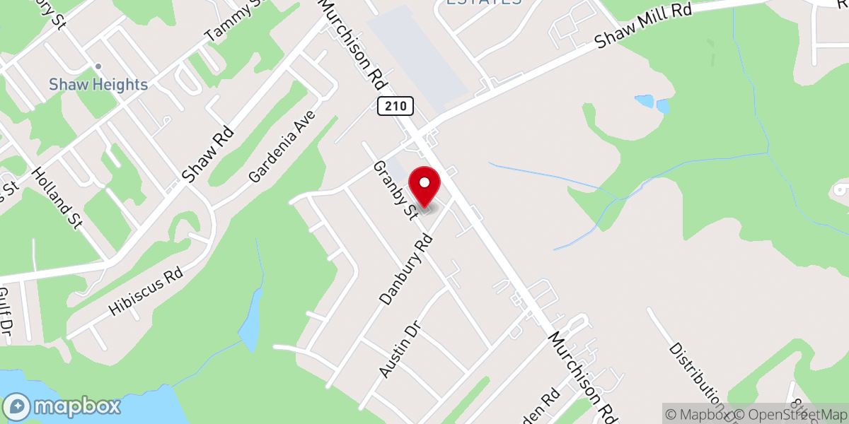Map showing location of Family Fellowship Worship Center
