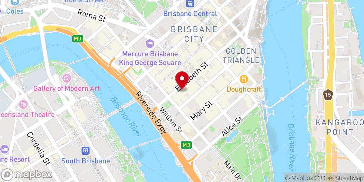 Map showing location of Gateway Baptist Church – City