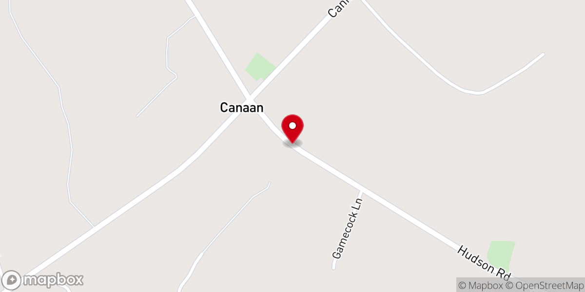 Map showing location of CANA OF GALILEE