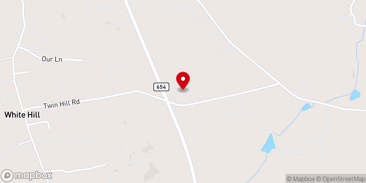 Map showing location of Pilgrim Christian Fellowship