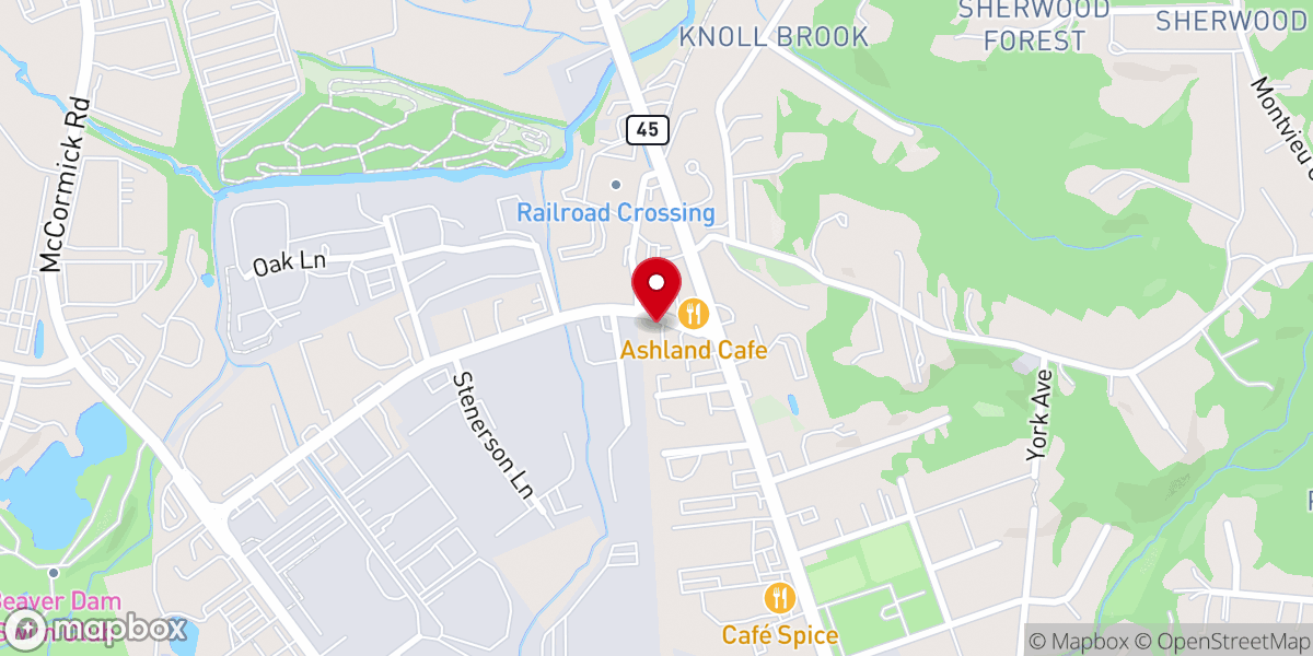 Map showing location of Damascus Road Community Baptist Church and Bible Institute