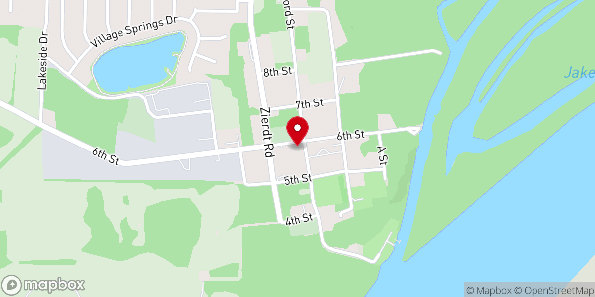 Map showing location of St. Paul United Methodist Church, Triana