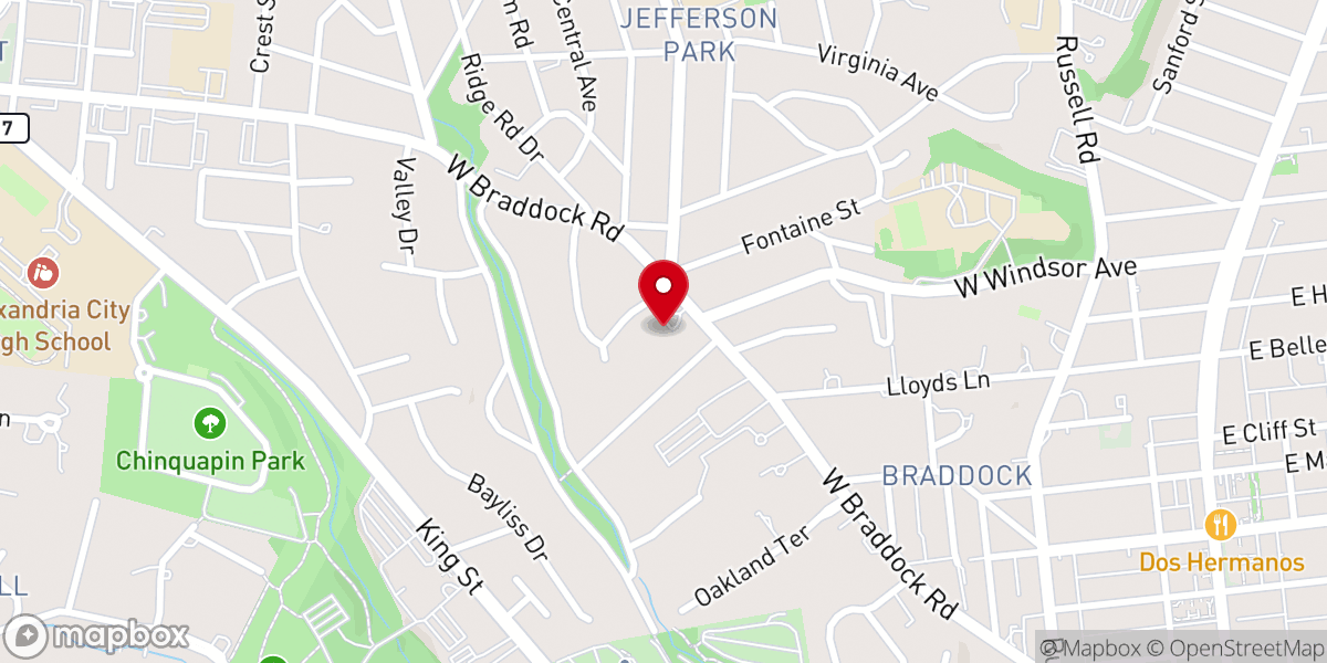 Map showing location of Everlasting Life Christian Center