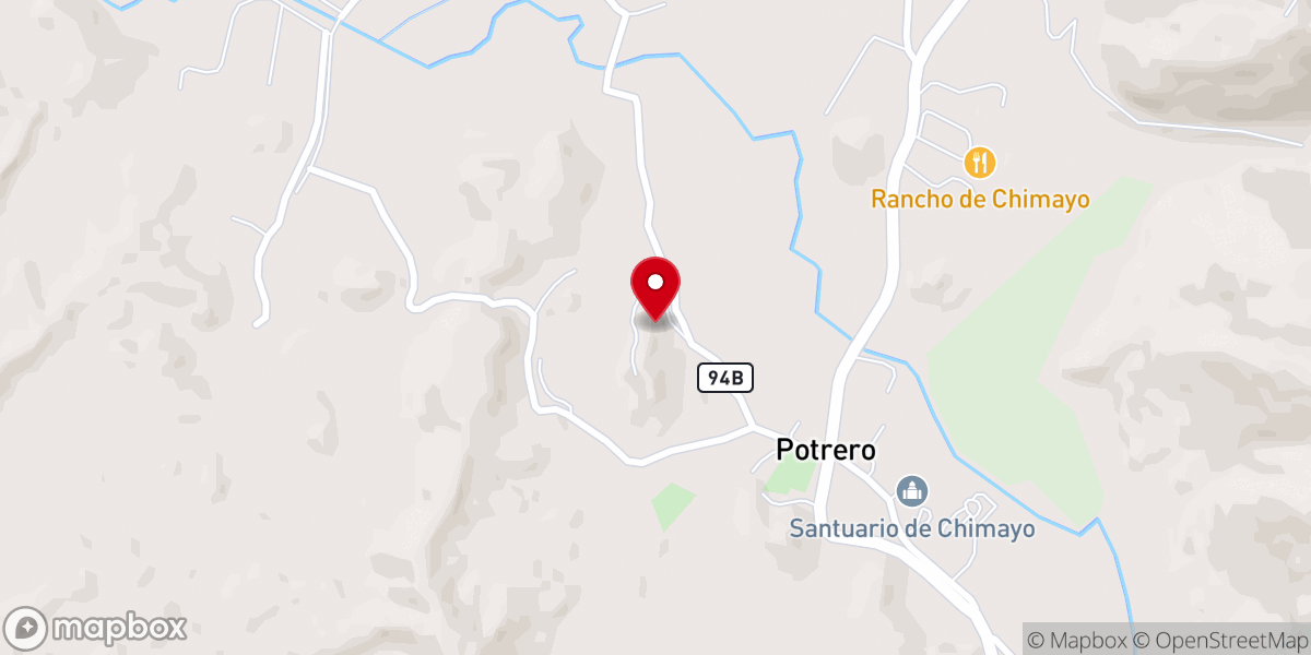 Map showing location of San Antonio de la Ladera Church