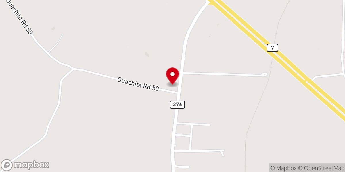 Map showing location of Sylvan Hills Baptist Church