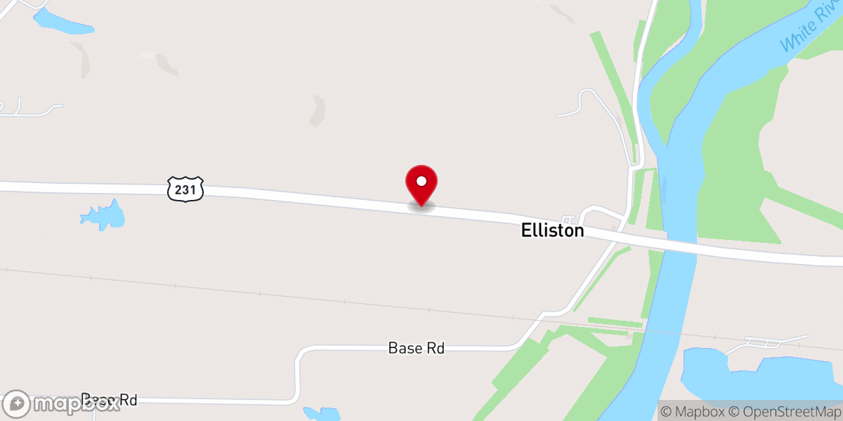 Map showing location of Linton First Church of God