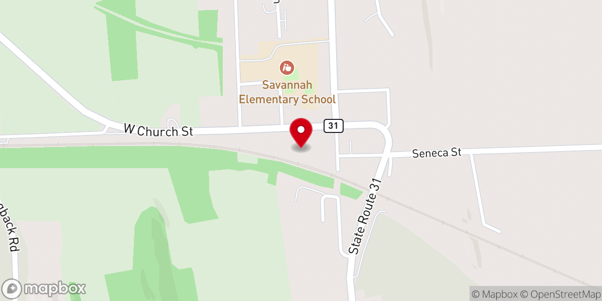 Map showing location of UPS Authorized Shipping Provider