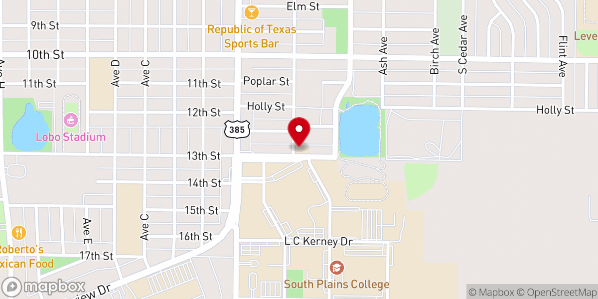 Map showing location of Wesley Foundation