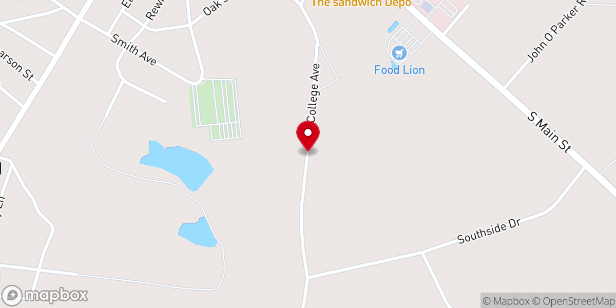 Map showing location of Living Witness for Christ Apostolic Church