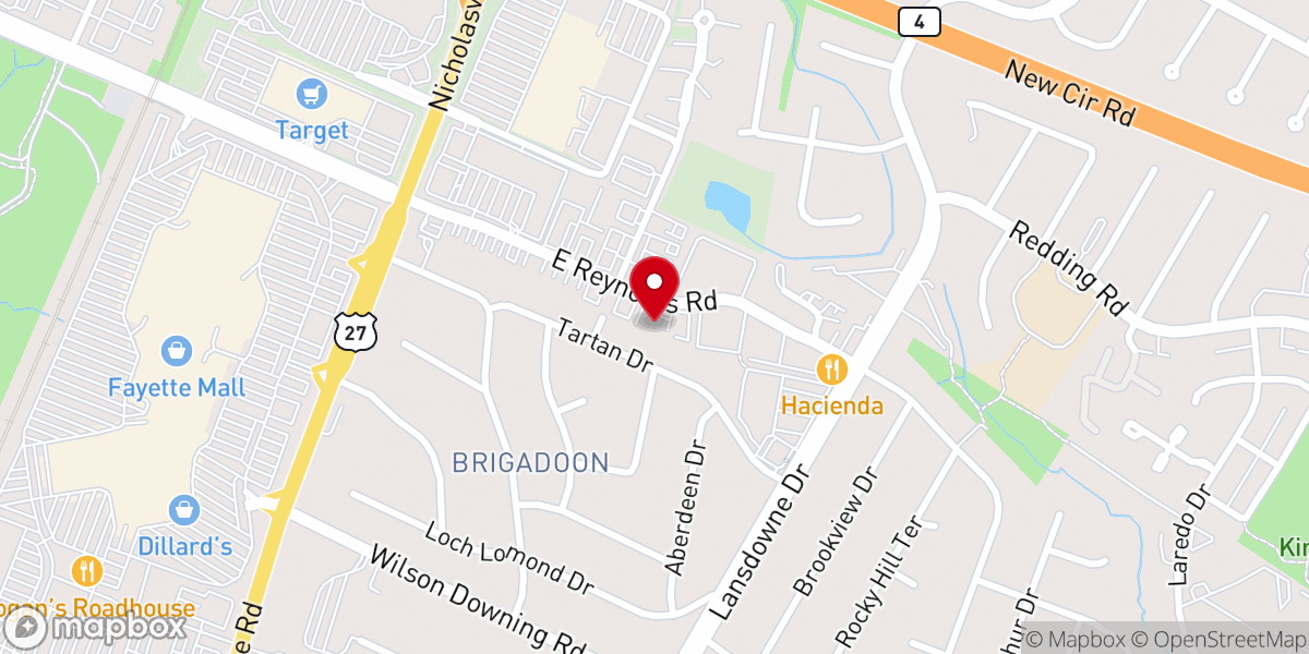 Map showing location of Daybreak Community Church