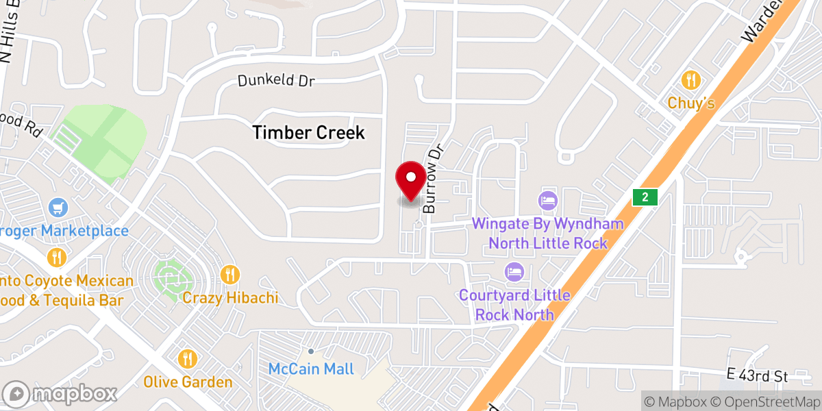Map showing location of First NLR