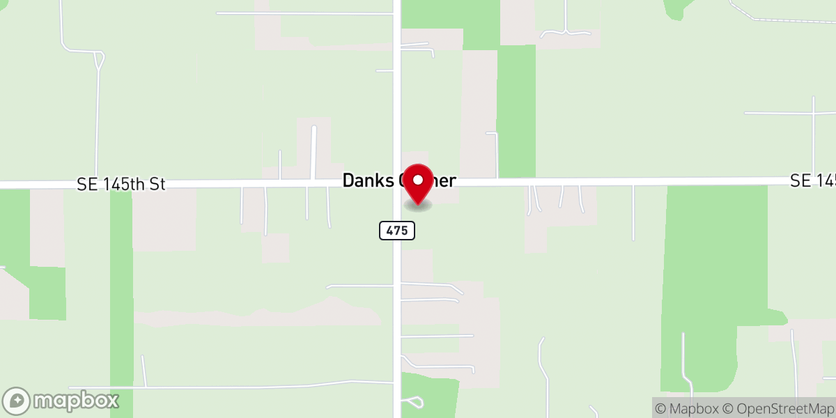 Map showing location of Osteen’s Market & Farm