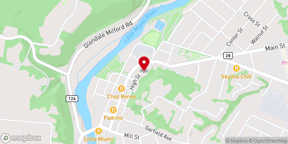 Map showing location of Saint Paul African Methodist Episcopal Church