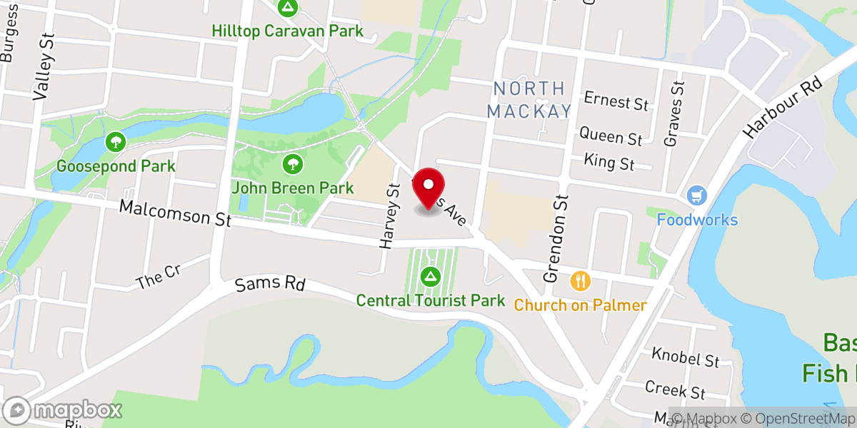 Map showing location of NewLife Church // NewLife Community Services